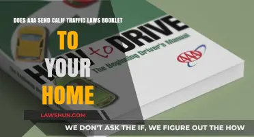 AAA Mailing California Traffic Laws Booklet: What You Need to Know