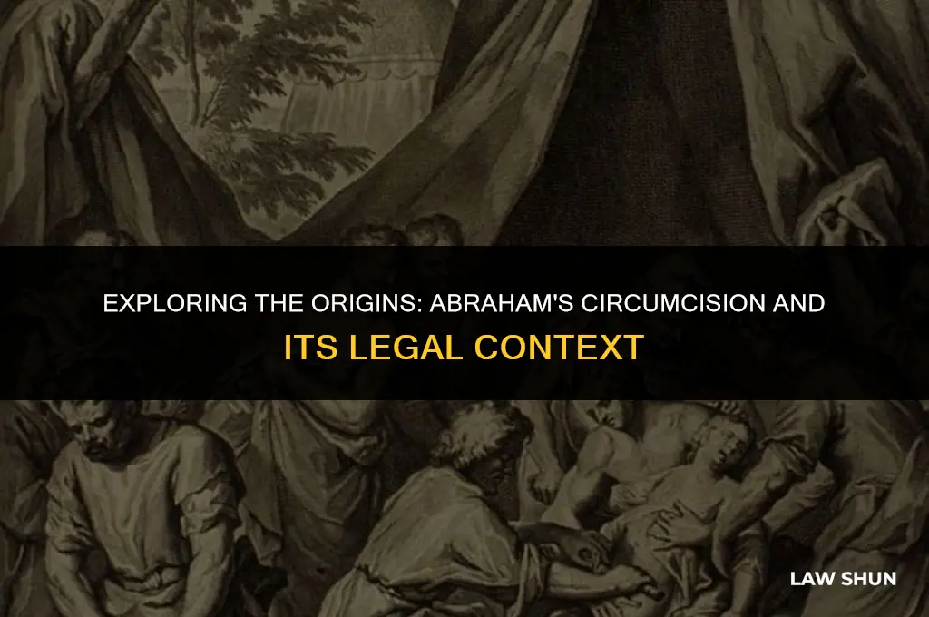 does abraham circumcision predates the law