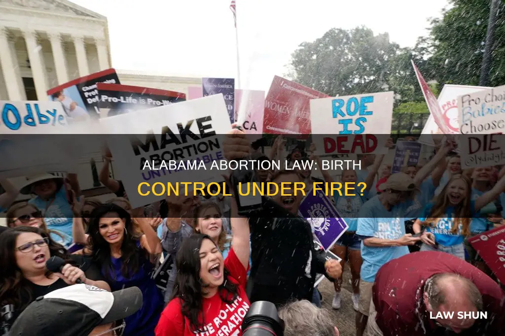 does alabama abortion law ban birth control