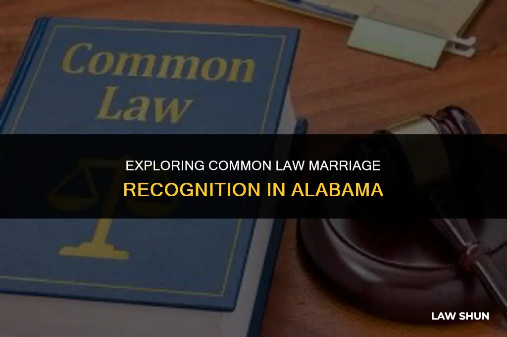 does alabama acknowledge comon law marriage
