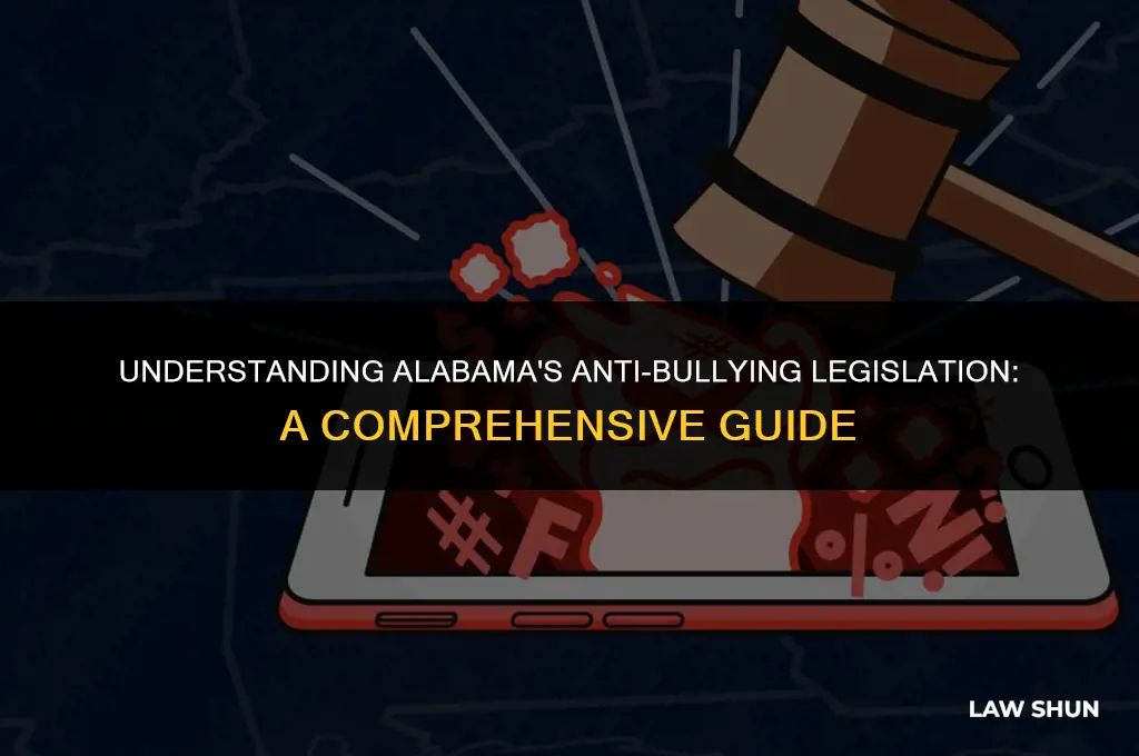 does alabama have a bullying law