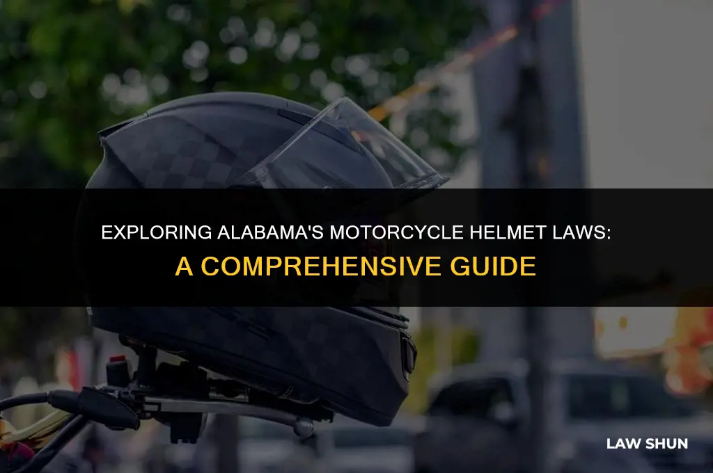 does alabama have a helmet law
