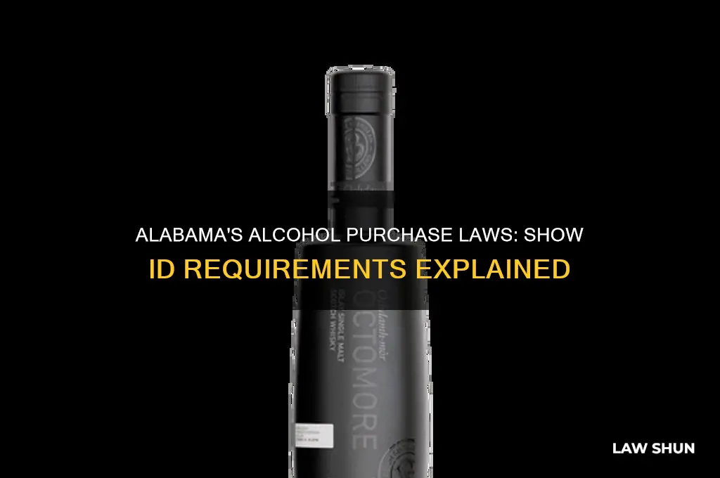 does alabama have a show id law to purchase alcohol