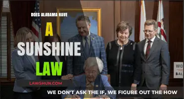 Unveiling Transparency: Alabama's Sunshine Law Explained