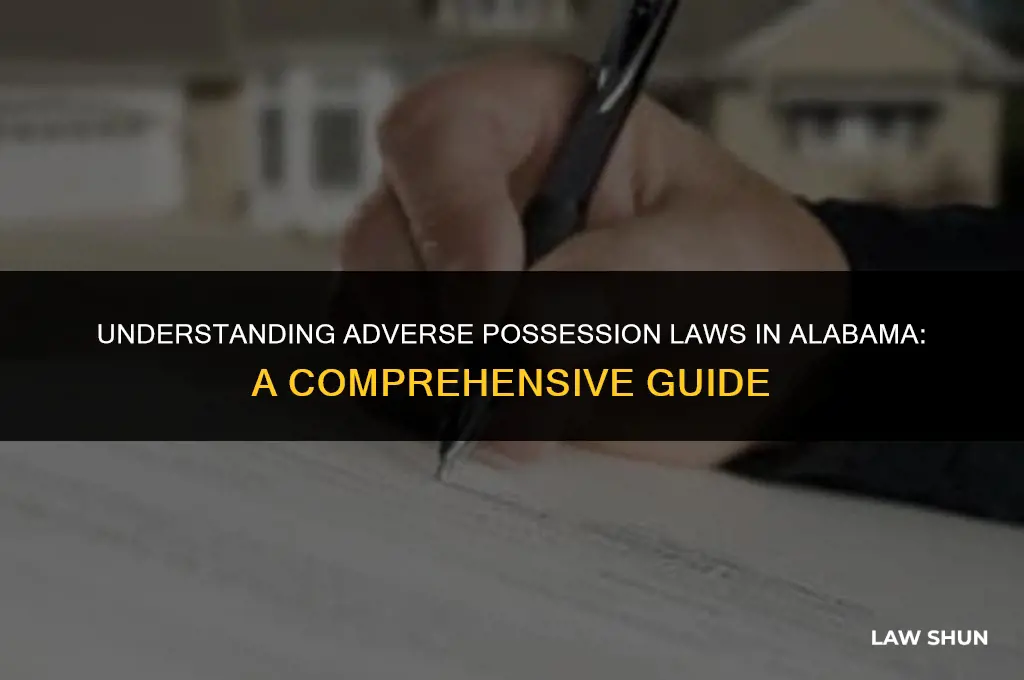 does alabama have adverse possession law