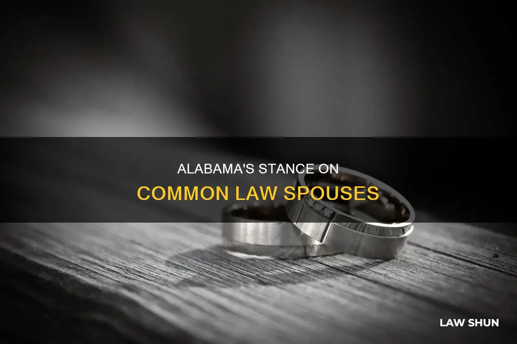 does alabama recognize common law spouse