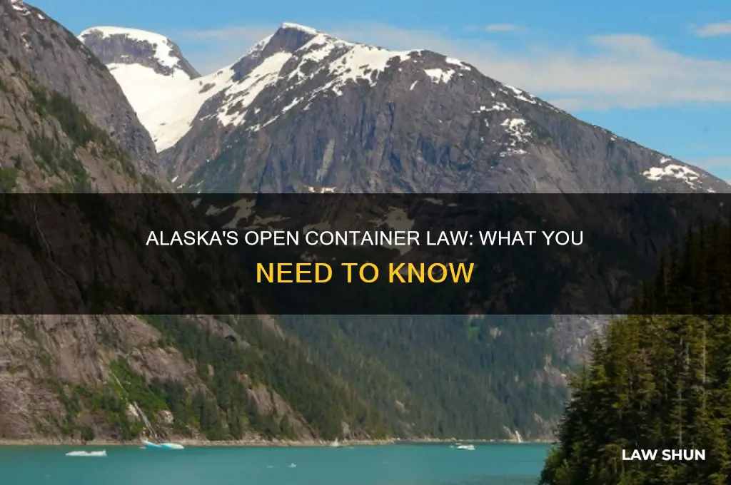 does alaska have an open container law