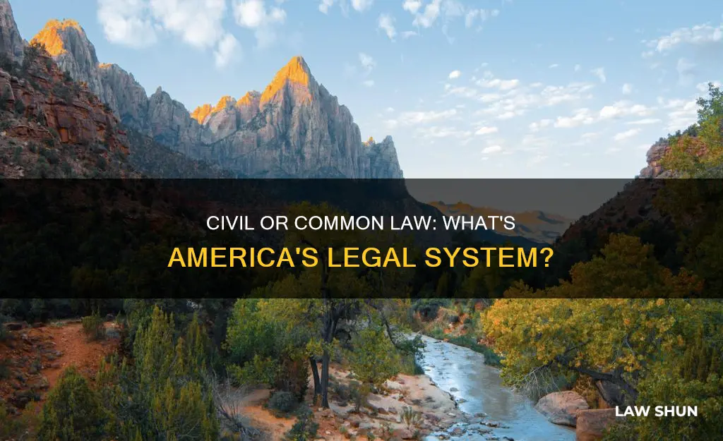 does america have civil or common law