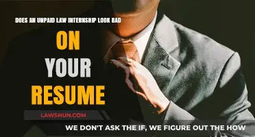 Unpaid Law Internships: A Resume Red Flag or Valuable Experience?