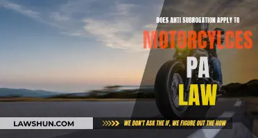 Anti-Subrogation Laws: Motorcycle Accidents in Pennsylvania