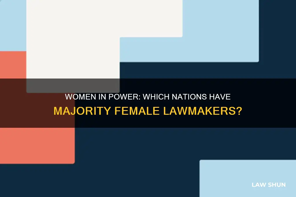does any country have a majority women making law