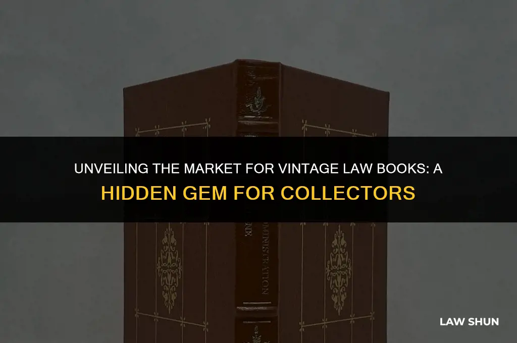 does anyone buy old law books