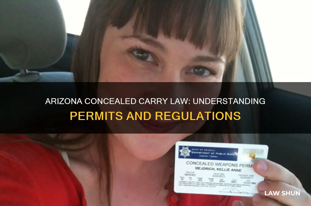 does arizona allow concealed carry law