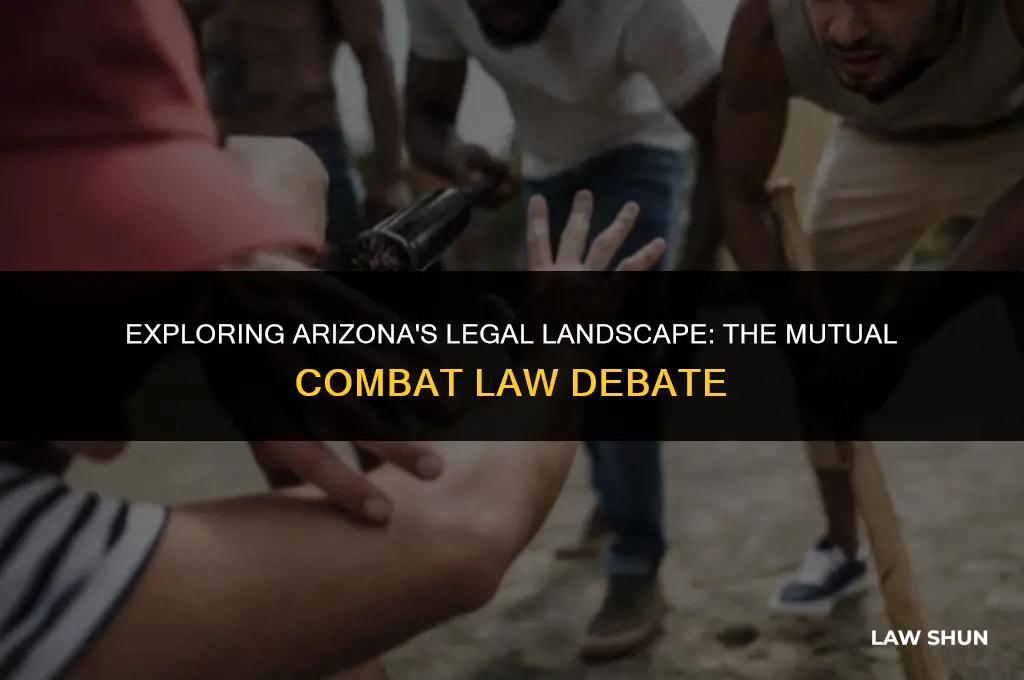 does arizona have mutual combat law
