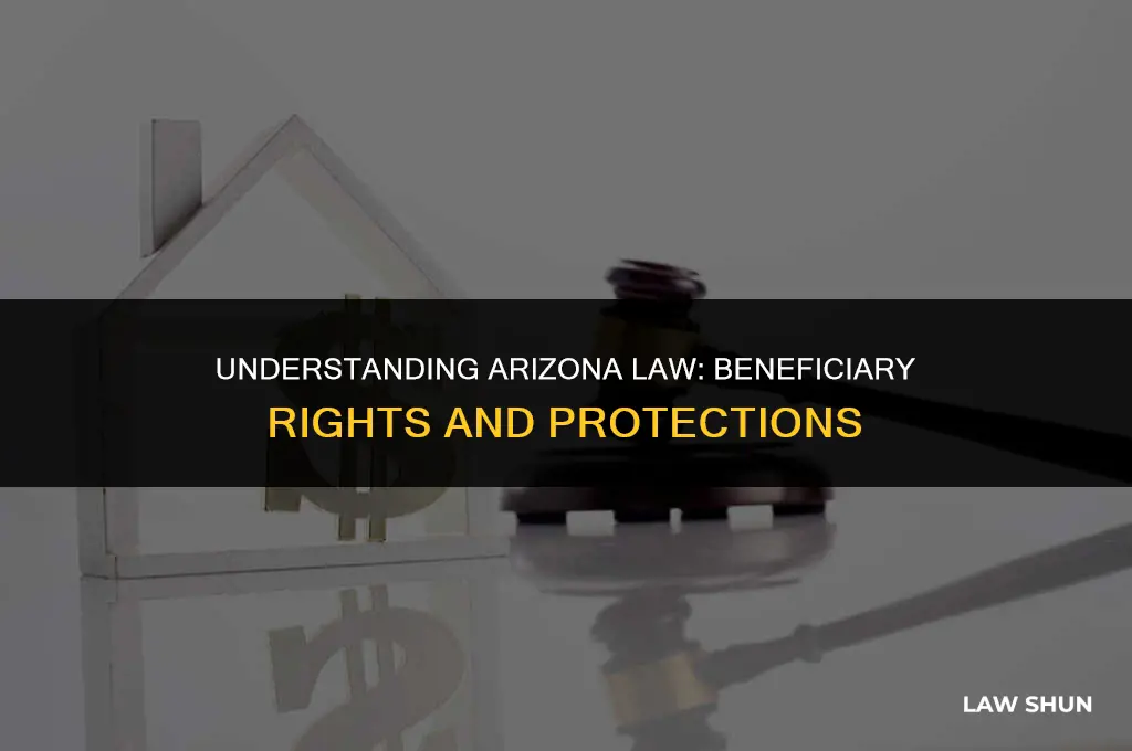 does arizona law allow a beneficiary