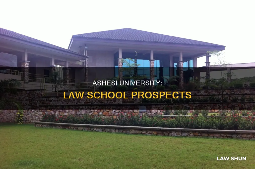 does ashesi university offer law
