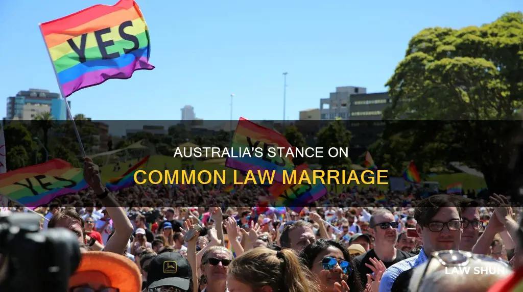 does australia have common law marriage