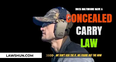 Baltimore's Concealed Carry Laws: Understanding Permits and Regulations