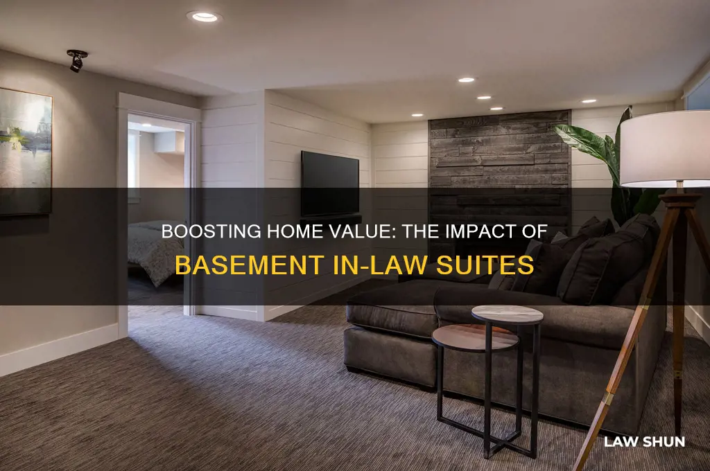 does basement in laws suite increase home value