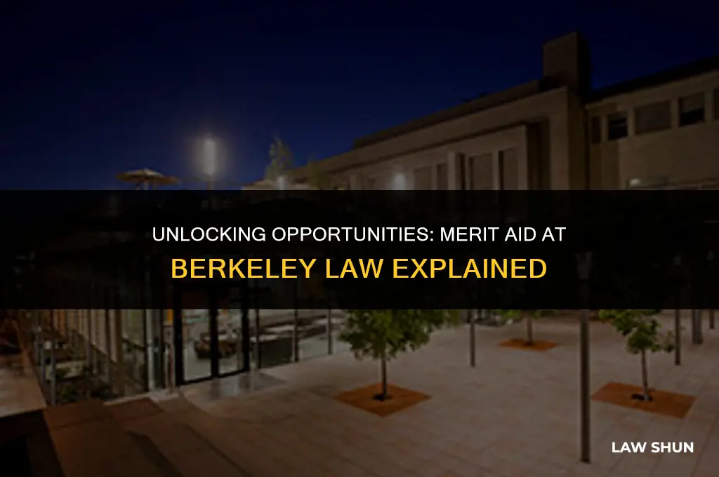 does berkeley law offer merit aid