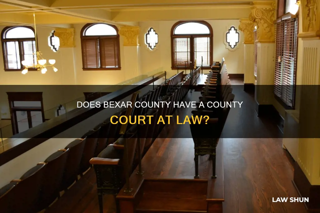 does bexar county have a county court at law