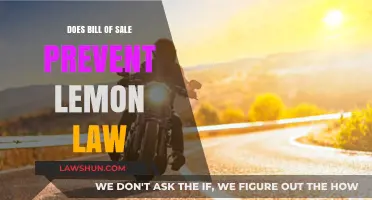 Can a Bill of Sale Override Lemon Law Protections? Key Insights