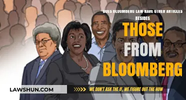Exploring Bloomberg Law's Diverse Content: Beyond Bloomberg Articles