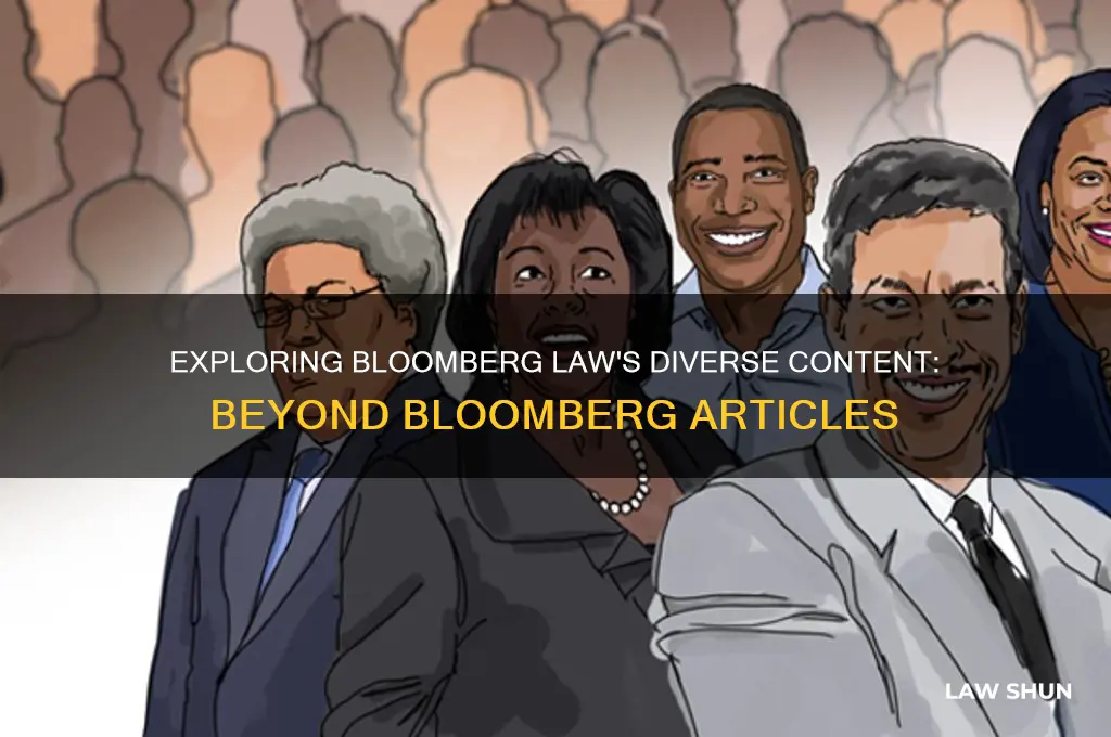 does bloomberg law have other articles besides those from bloomberg