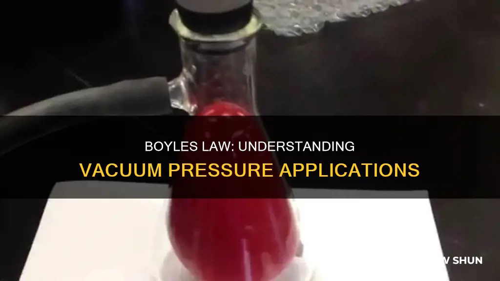 does boyles law apply to vacuum pressure