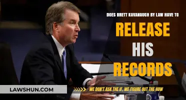 Brett Kavanaugh's Records: Legal Obligations and Public Disclosure