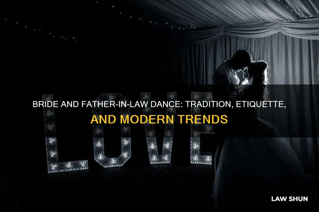 does bride dance with father in law