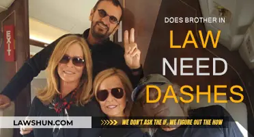The Brother-in-Law Conundrum: When to Use Dashes?