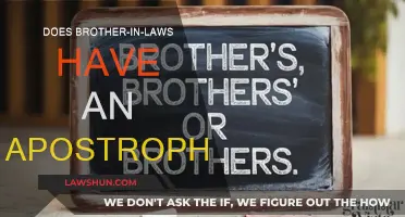 The Ultimate Guide to Using Apostrophes in Brother-in-Law