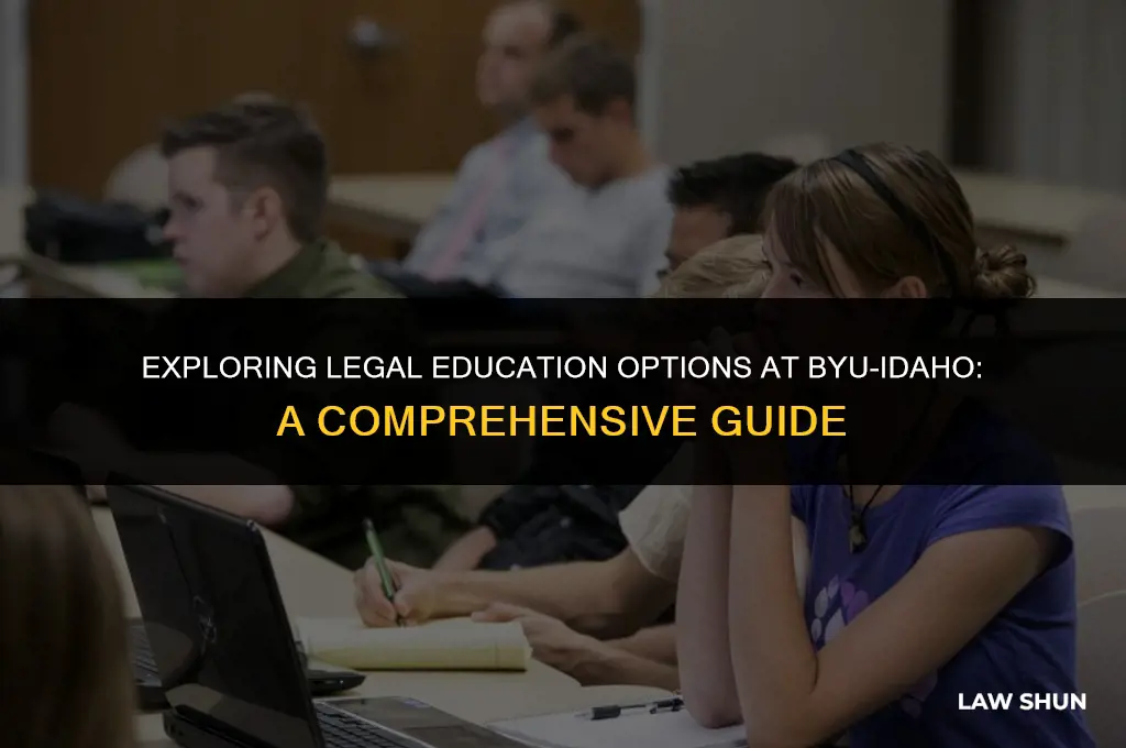 does byui have any law classes