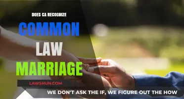 Common-Law Marriage: California's Recognition Rules