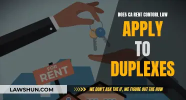 Rent Control Laws: Do Duplexes Fall Under California's Jurisdiction?