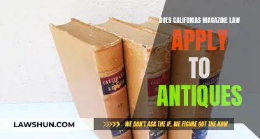 Antique Exemptions: California's Magazine Law Explained