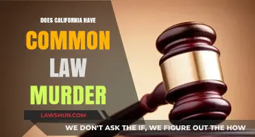 Common Law Murder: California's Unique Criminal Code