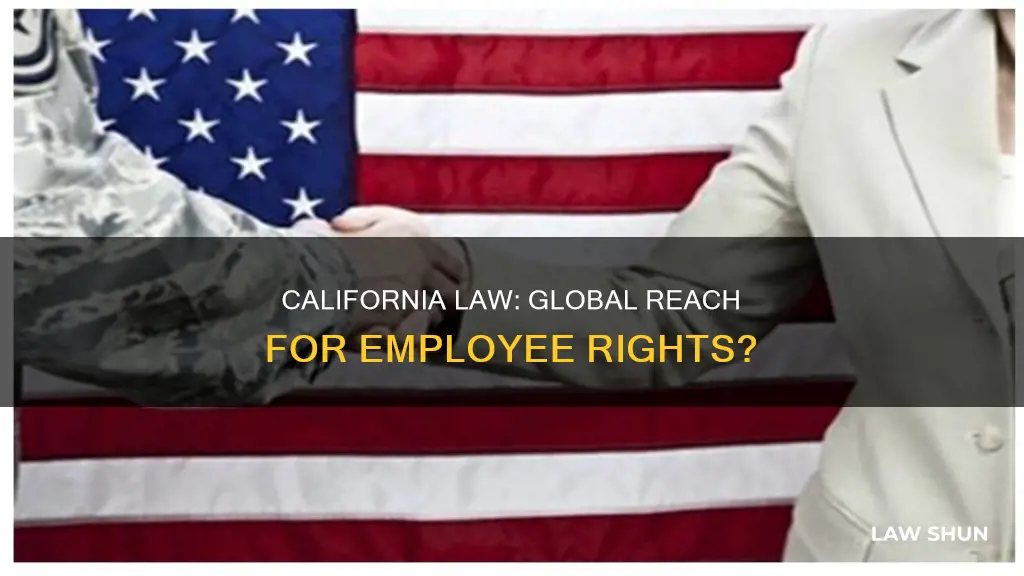 does california law apply to overseas employees of california companies