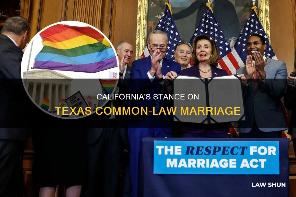 does california recognize a texas common law marriage