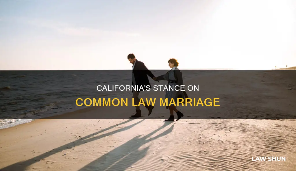 does california recognize common law