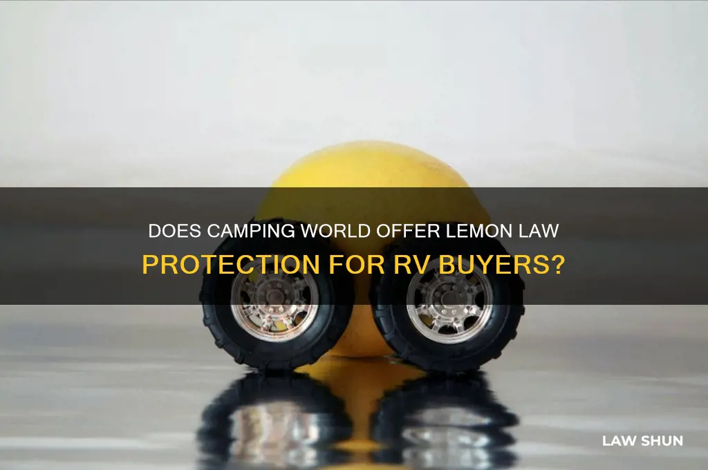 does camping world have a lemon law