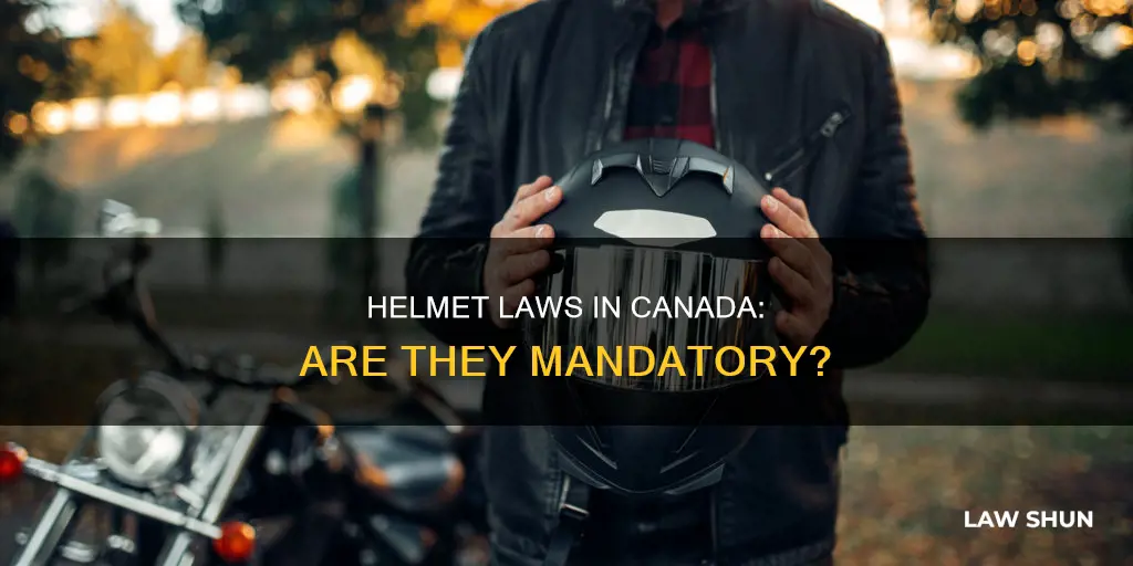 does canada have a helmet law