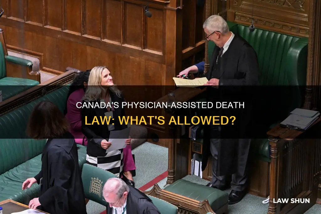 does canada have a law allowing physician-assisted death