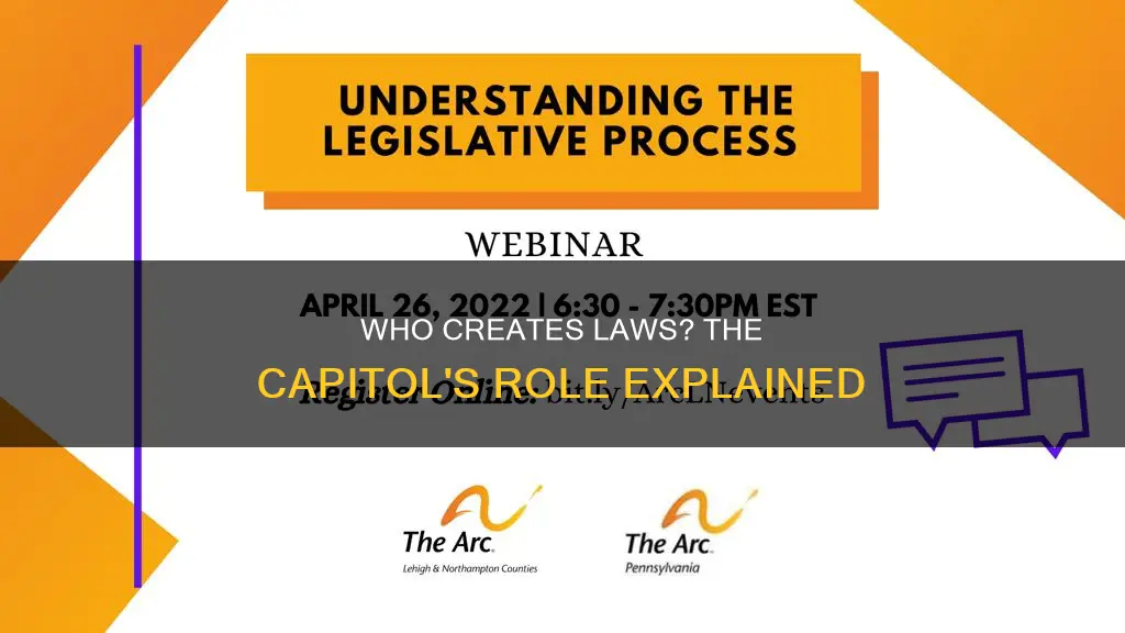 does capitol create laws