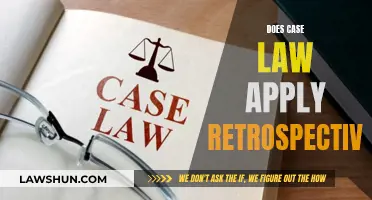 Case Law: Retrospective Application and Its Implications