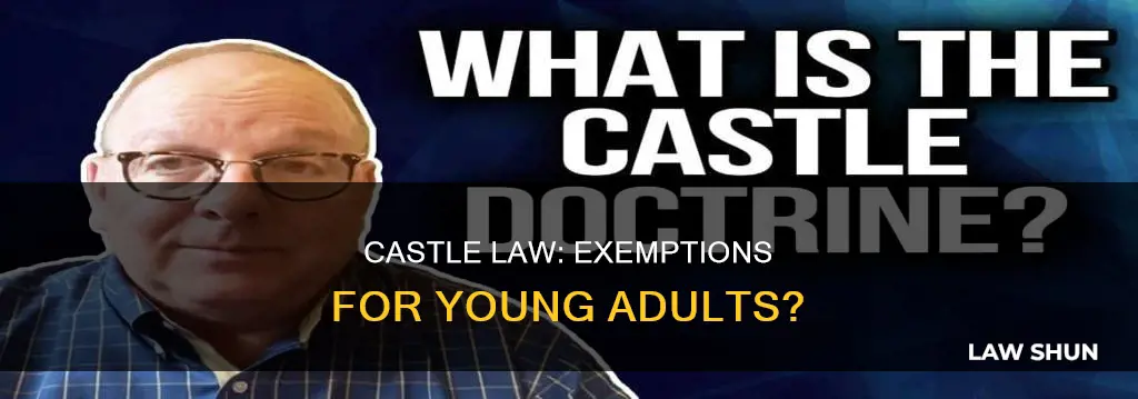 does castle law apply to ages 18-20