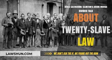 House Divided: Catherine Clinton's Take on the Twenty-Slave Law