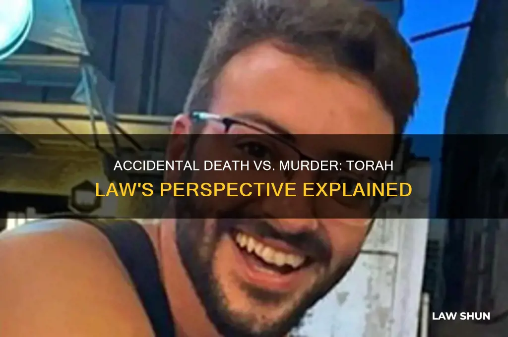 does causing accidental death count as murder by torah law