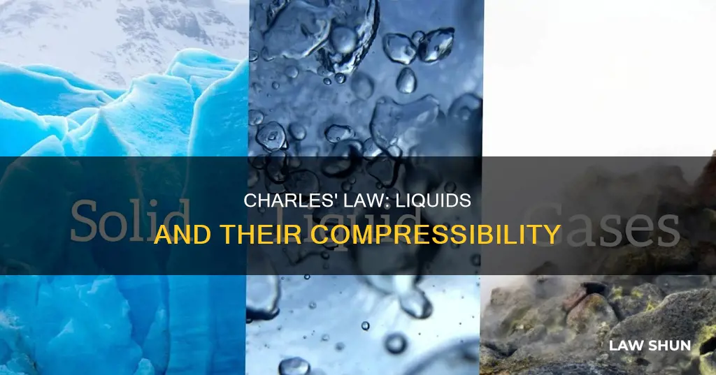 does charles law apply to liquids